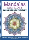 Mandalas and More Coloring Book Treasury cover