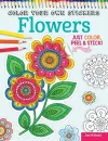 Color Your Own Stickers Flowers cover