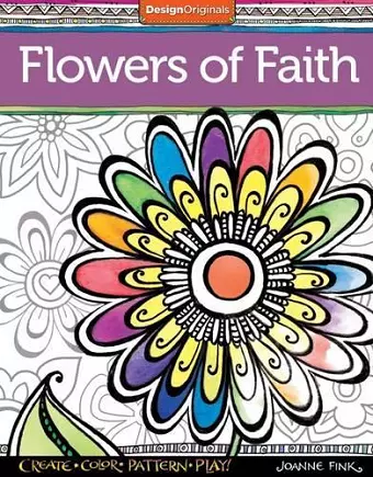 Flowers of Faith Coloring Book cover