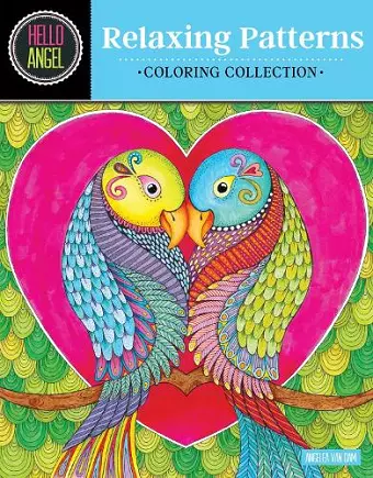 Hello Angel Relaxing Patterns Coloring Collection cover