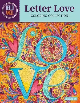 Hello Angel Letter Love Coloring Collection cover