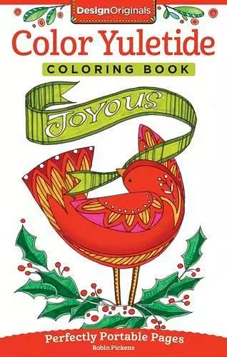 Color Yuletide Coloring Book cover