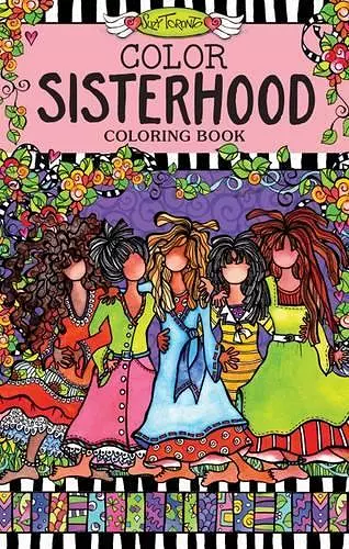 Color Sisterhood Coloring Book cover