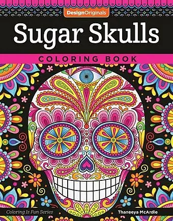Sugar Skulls Coloring Book cover