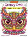 Groovy Owls Coloring Book cover