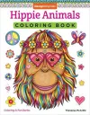 Hippie Animals Coloring Book cover