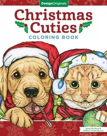 Christmas Cuties Coloring Book cover