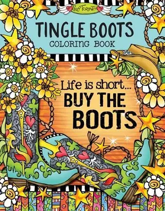 Tingle Boots Coloring Book cover