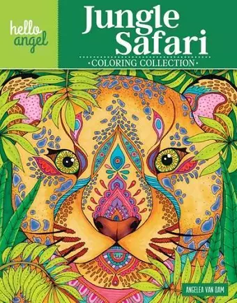 Hello Angel Jungle Safari Coloring Collection cover