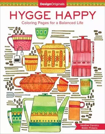 Hygge Happy Coloring Book cover