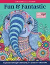 Hello Angel Fun & Fantastic Animals Adult Coloring Collection cover