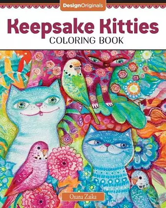 Keepsake Kitties Coloring Book cover