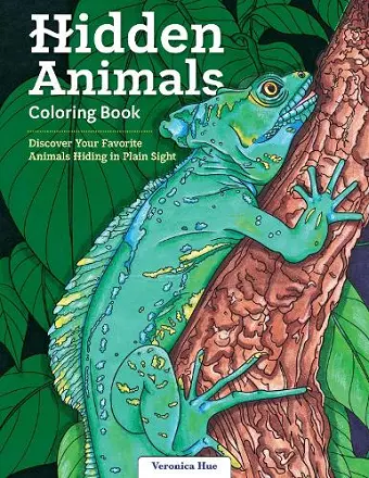 Hidden Animals Coloring Book cover