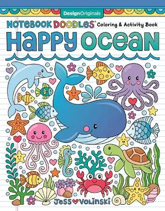 Notebook Doodles Happy Ocean cover