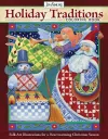 Jim Shore Holiday Traditions Coloring Book cover