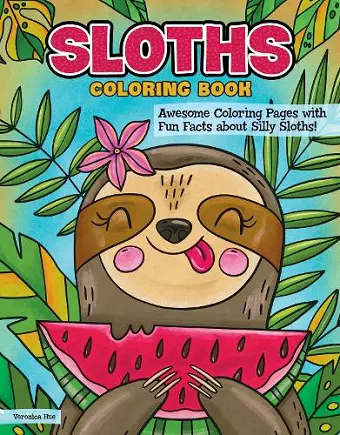 Sloths Coloring Book cover