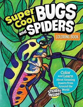 Super Cool Bugs and Spiders Coloring Book cover