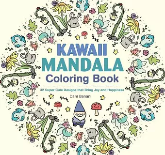 Kawaii Mandala Coloring Book cover