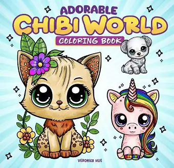 Adorable Chibi World Coloring Book cover