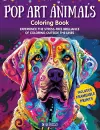 Pop Art Animals Coloring Book cover