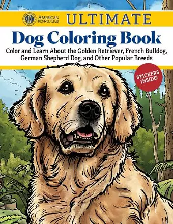 AKC Ultimate Dog Coloring Book cover