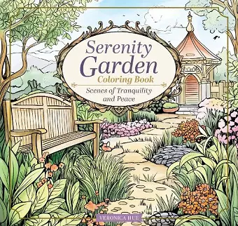 Serenity Garden Coloring Book cover