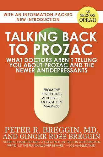 Talking Back to Prozac cover