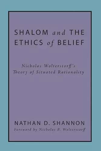 Shalom and the Ethics of Belief cover