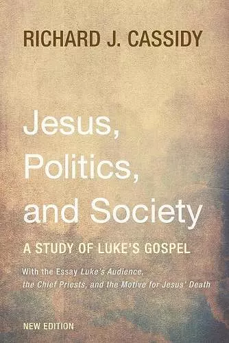 Jesus, Politics, and Society cover