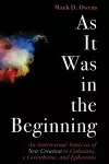As It Was in the Beginning cover