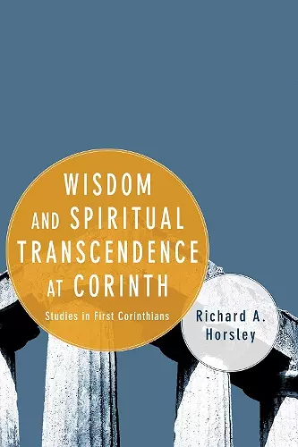 Wisdom and Spiritual Transcendence at Corinth cover