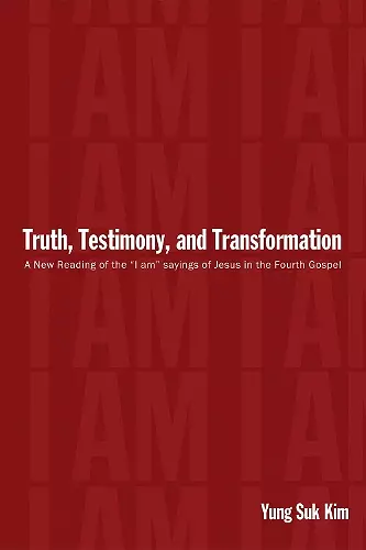 Truth, Testimony, and Transformation cover