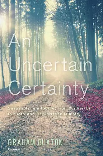 An Uncertain Certainty cover