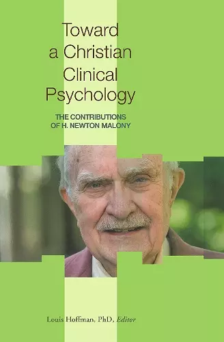 Toward a Christian Clinical Psychology cover