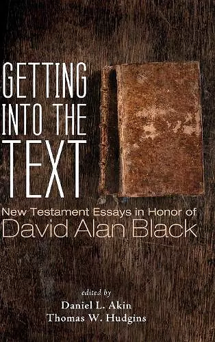 Getting Into the Text cover