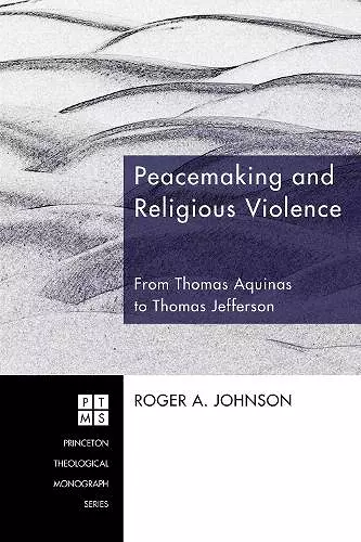 Peacemaking and Religious Violence cover