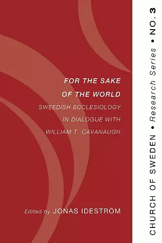 For the Sake of the World cover