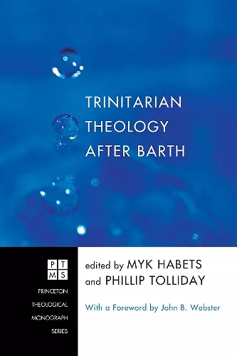 Trinitarian Theology After Barth cover