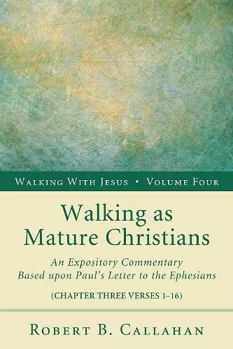 Walking as Mature Christians cover