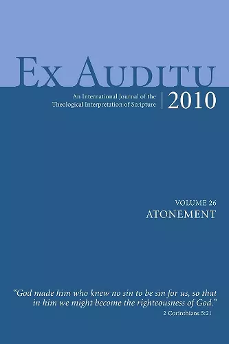 Ex Auditu - Volume 26 cover