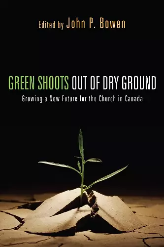 Green Shoots Out of Dry Ground cover