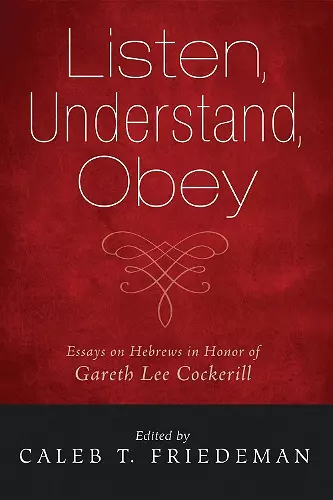 Listen, Understand, Obey cover