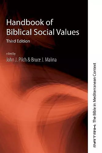 Handbook of Biblical Social Values cover