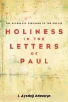 Holiness in the Letters of Paul cover