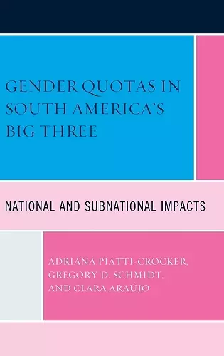 Gender Quotas in South America's Big Three cover