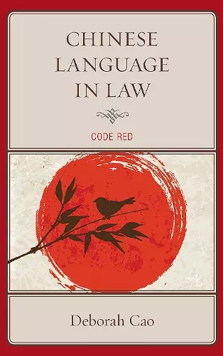 Chinese Language in Law cover