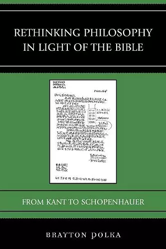 Rethinking Philosophy in Light of the Bible cover