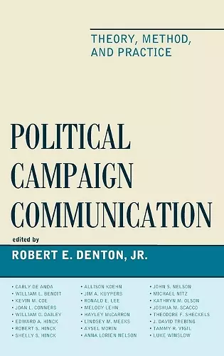 Political Campaign Communication cover