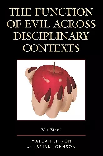 The Function of Evil across Disciplinary Contexts cover