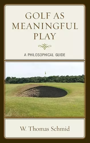 Golf as Meaningful Play cover